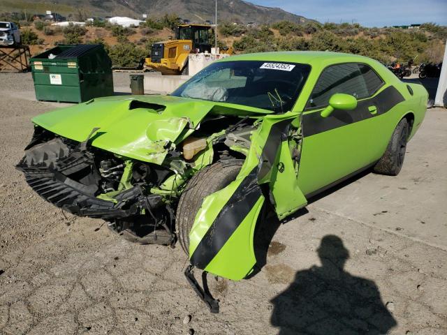 2C3CDZFJXFH842875 - 2015 DODGE CHALLENGER R/T SCAT PACK GREEN photo 2