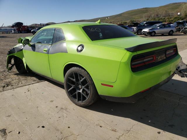2C3CDZFJXFH842875 - 2015 DODGE CHALLENGER R/T SCAT PACK GREEN photo 3