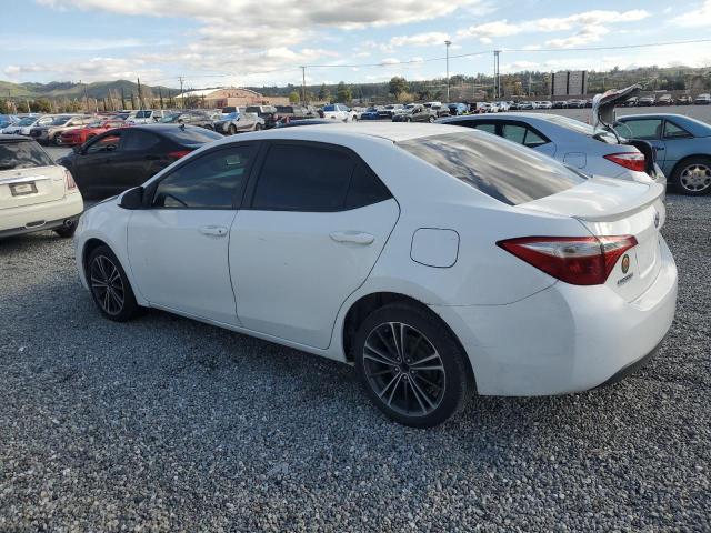 5YFBURHEXFP256596 - 2015 TOYOTA COROLLA L WHITE photo 2