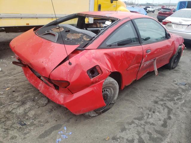 1G1JC124827200242 - 2002 CHEVROLET CAVALIER RED photo 3