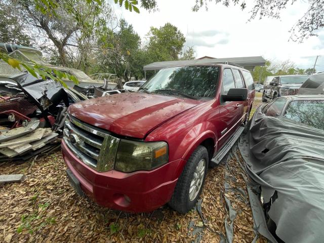 1FMFK15518LA12856 - 2008 FORD EXPEDITION EL XLT RED photo 2