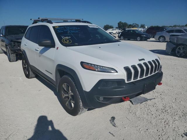 1C4PJMBS0FW680408 - 2015 JEEP CHEROKEE TRAILHAWK WHITE photo 4