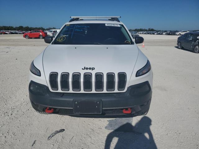 1C4PJMBS0FW680408 - 2015 JEEP CHEROKEE TRAILHAWK 白色 照片 5