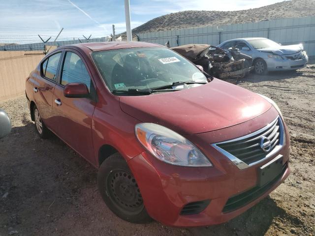 3N1CN7AP3CL871908 - 2012 NISSAN VERSA S RED photo 4