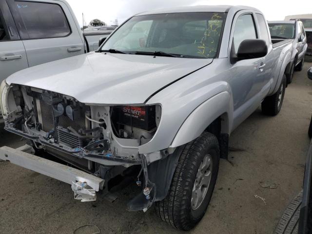 5TEUU42N57Z454129 - 2007 TOYOTA TACOMA ACCESS CAB GRAY photo 1