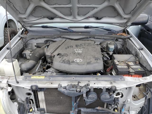 5TEUU42N57Z454129 - 2007 TOYOTA TACOMA ACCESS CAB Сұр фото 11