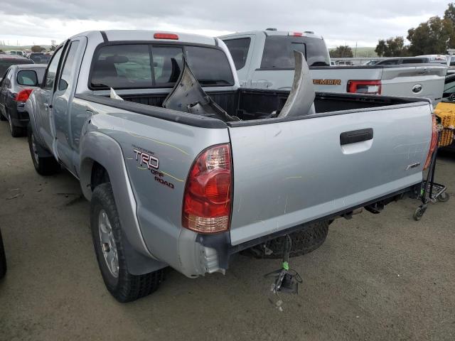 5TEUU42N57Z454129 - 2007 TOYOTA TACOMA ACCESS CAB Сұр фото 2