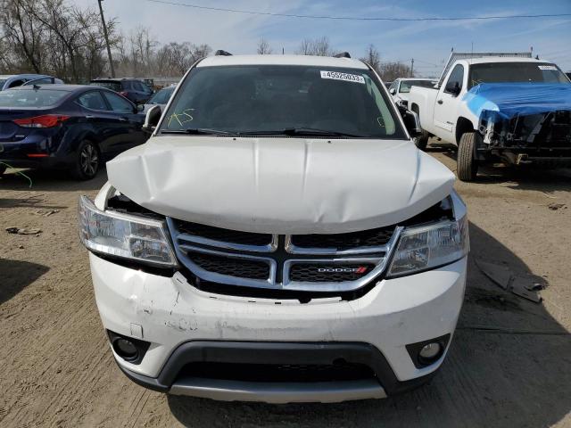 3C4PDCBB1HT564497 - 2017 DODGE JOURNEY SXT WHITE photo 5