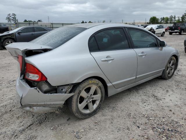 2HGFA16699H322543 - 2009 HONDA CIVIC LX-S Արծաթագույն լուսանկար 3