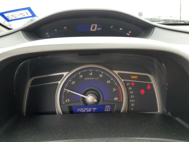 2HGFA16699H322543 - 2009 HONDA CIVIC LX-S Արծաթագույն լուսանկար 9