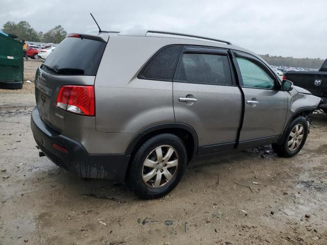 5XYKT4A26DG419283 - 2013 KIA SORENTO LX GRAY photo 3