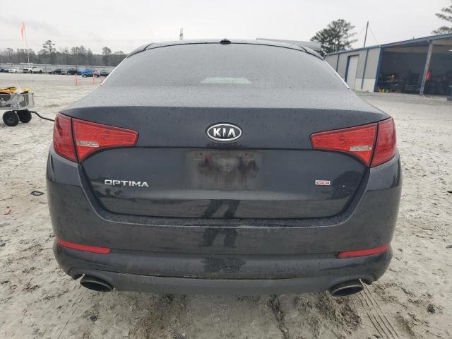 KNAGM4A79C5275621 - 2012 KIA OPTIMA LX BLACK photo 6