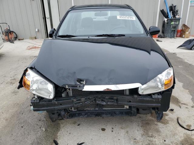 KNAFE121785500305 - 2008 KIA SPECTRA EX BLACK photo 5