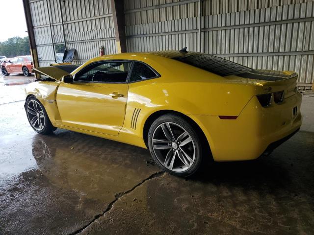 2G1FC1ED1B9161199 - 2011 CHEVROLET CAMARO LT YELLOW photo 2