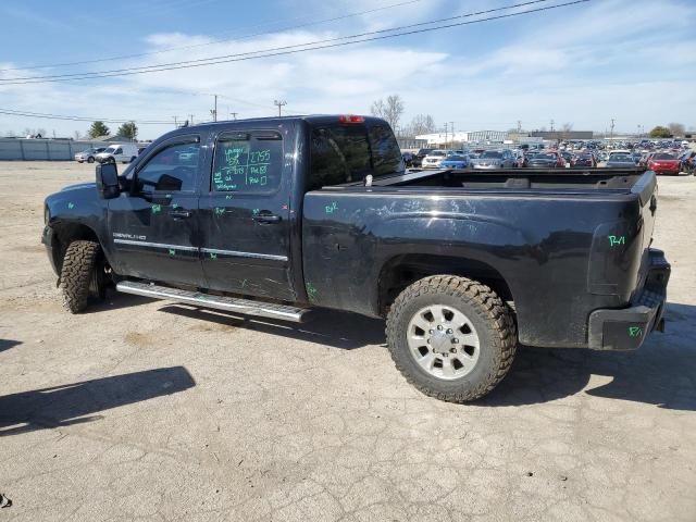 1GT125C82BF212377 - 2011 GMC SIERRA K2500 DENALI BLACK photo 2