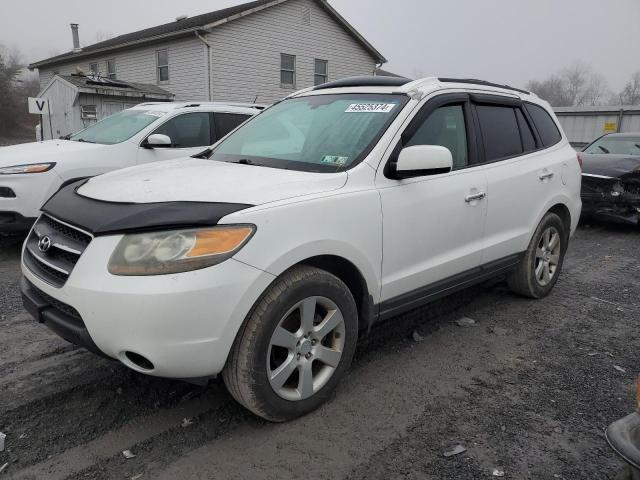 5NMSH73E77H026509 - 2007 HYUNDAI SANTA FE SE WHITE photo 1