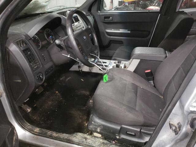 1FMCU9D72AKD48297 - 2010 FORD ESCAPE XLT SILVER photo 7