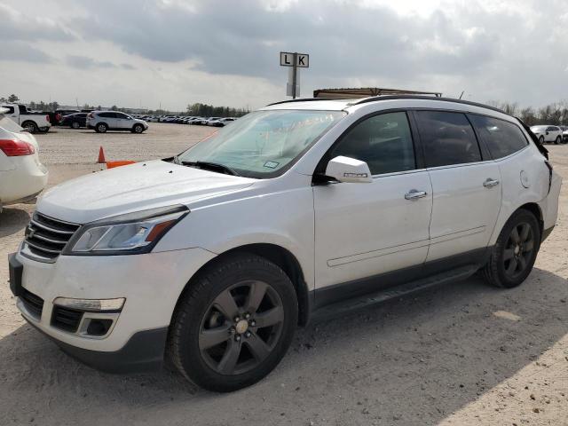 1GNKRHKD3HJ203720 - 2017 CHEVROLET TRAVERSE LT WHITE photo 1