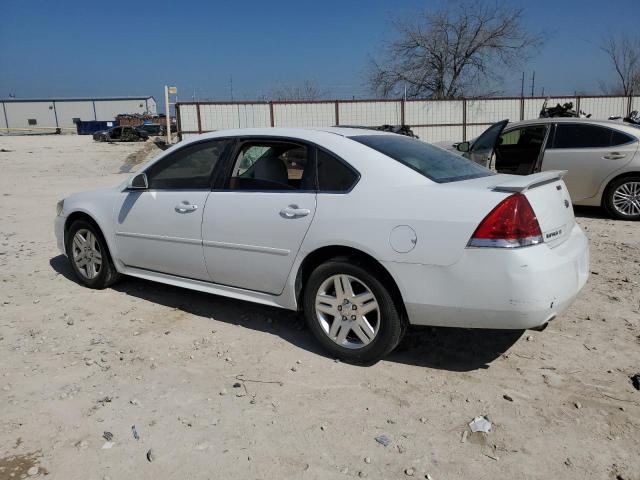 2G1WG5E30C1155820 - 2012 CHEVROLET IMPALA LT WHITE photo 2