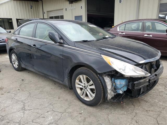 5NPEB4AC1DH791907 - 2013 HYUNDAI SONATA GLS BLACK photo 4