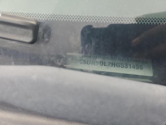 3C6UR5DL2HG531496 - 2017 RAM 2500 SLT შავი ფოტო 12