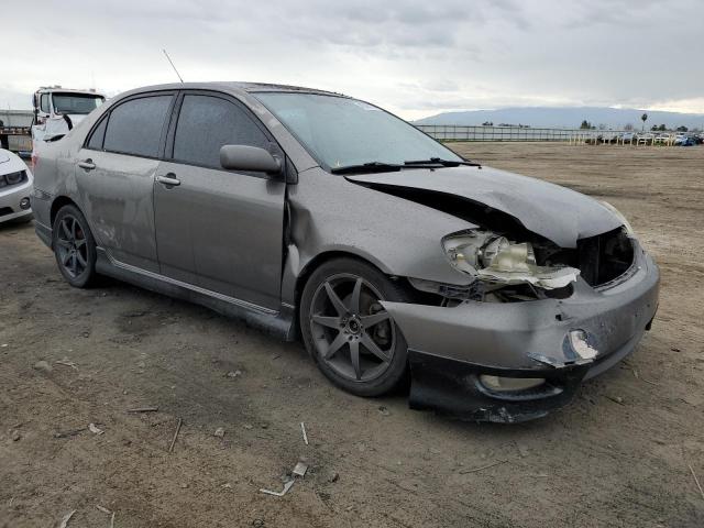 1NXBR32E35Z455140 - 2005 TOYOTA COROLLA CE GRAY photo 4