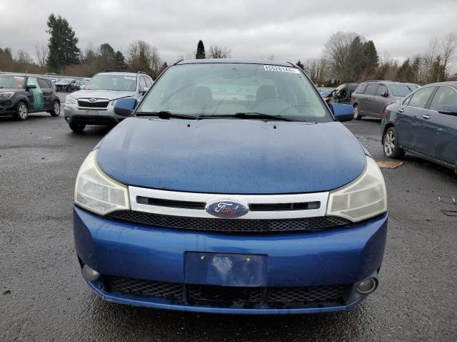 1FAHP35N68W131372 - 2008 FORD FOCUS SE BLUE photo 5