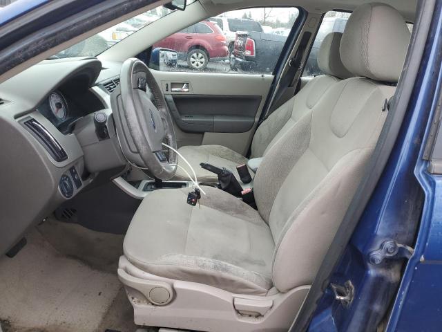 1FAHP35N68W131372 - 2008 FORD FOCUS SE BLUE photo 7