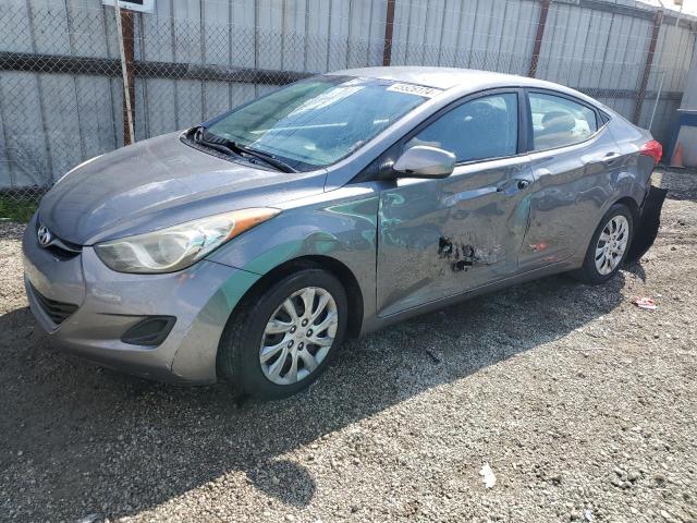 5NPDH4AE3CH125674 - 2012 HYUNDAI ELANTRA GLS GRAY photo 1