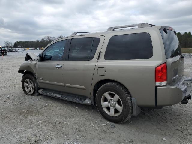 5N1BA08A17N710679 - 2007 NISSAN ARMADA SE TAN photo 2