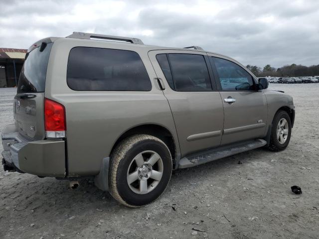 5N1BA08A17N710679 - 2007 NISSAN ARMADA SE TAN photo 3