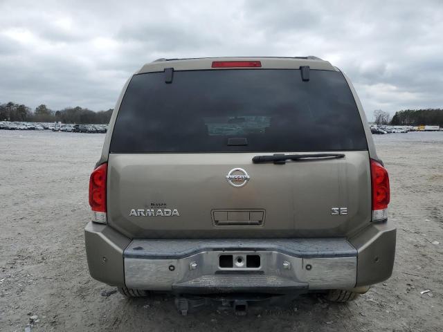 5N1BA08A17N710679 - 2007 NISSAN ARMADA SE TAN photo 6