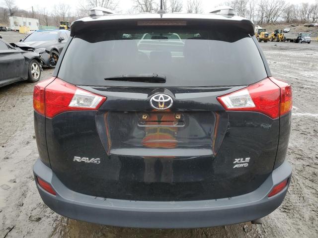 2T3RFREV6EW174298 - 2014 TOYOTA RAV4 XLE BLACK photo 6