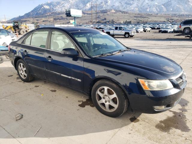 5NPEU46F76H126154 - 2006 HYUNDAI SONATA GLS BLUE photo 4