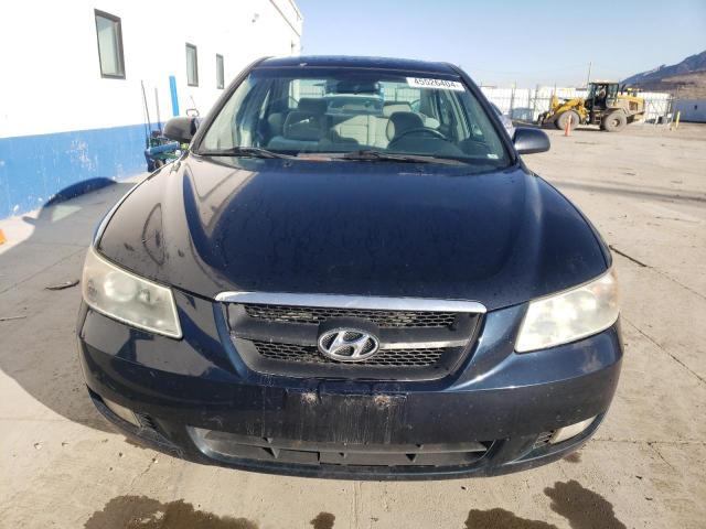 5NPEU46F76H126154 - 2006 HYUNDAI SONATA GLS BLUE photo 5