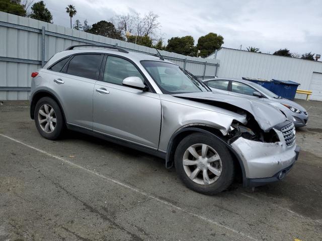 JNRAS08W95X221005 - 2005 INFINITI FX35 SILVER photo 4