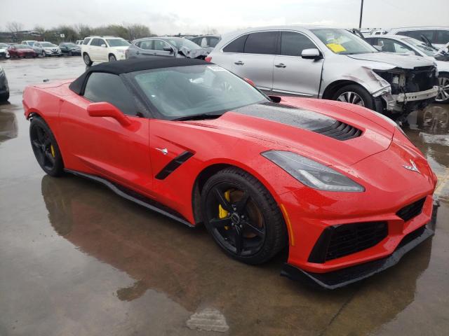 1G1YD3D71E5112759 - 2014 CHEVROLET CORVETTE STINGRAY 2LT RED photo 4