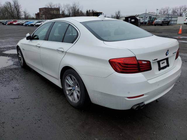 WBA5A7C5XFD624373 - 2015 BMW 528 XI WHITE photo 2