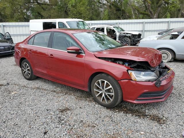 3VWDB7AJ1HM275782 - 2017 VOLKSWAGEN JETTA SE RED photo 4