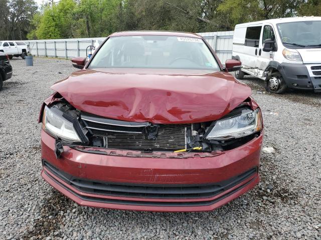 3VWDB7AJ1HM275782 - 2017 VOLKSWAGEN JETTA SE RED photo 5