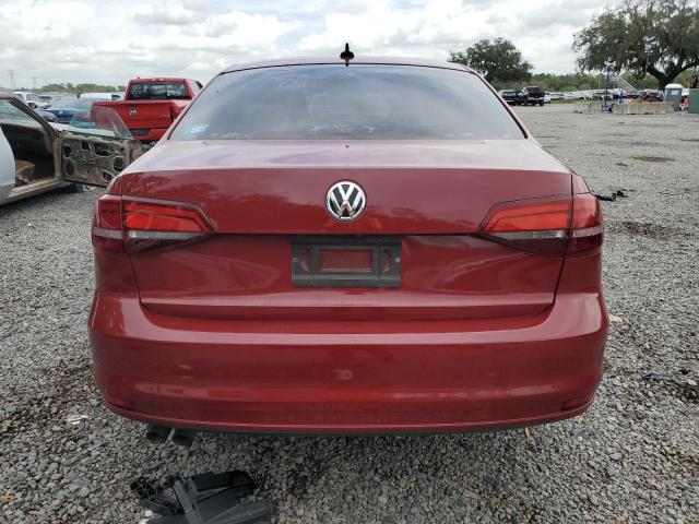 3VWDB7AJ1HM275782 - 2017 VOLKSWAGEN JETTA SE RED photo 6