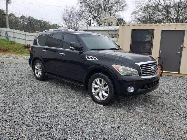 JN8AZ2ND8C9715971 - 2012 INFINITI QX56 BLACK photo 4