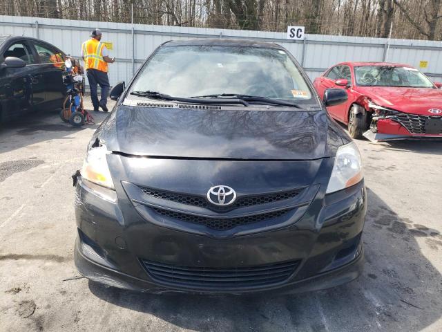 JTDBT923071025402 - 2007 TOYOTA YARIS BLACK photo 5