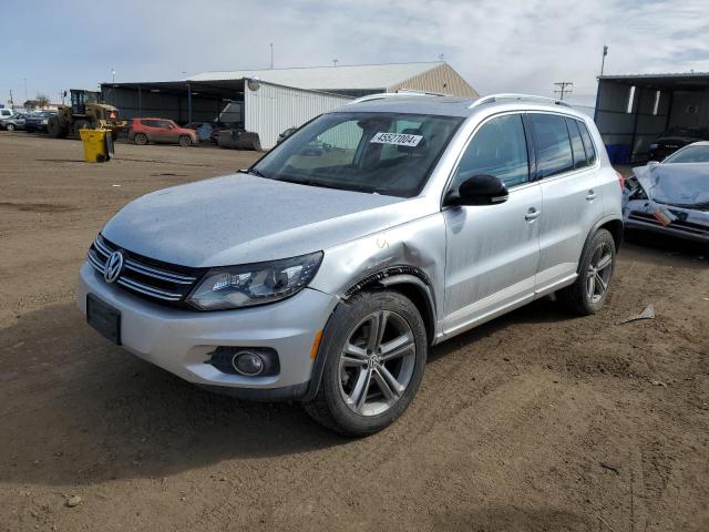 WVGUV7AXXHK013003 - 2017 VOLKSWAGEN TIGUAN SPORT SILVER photo 1