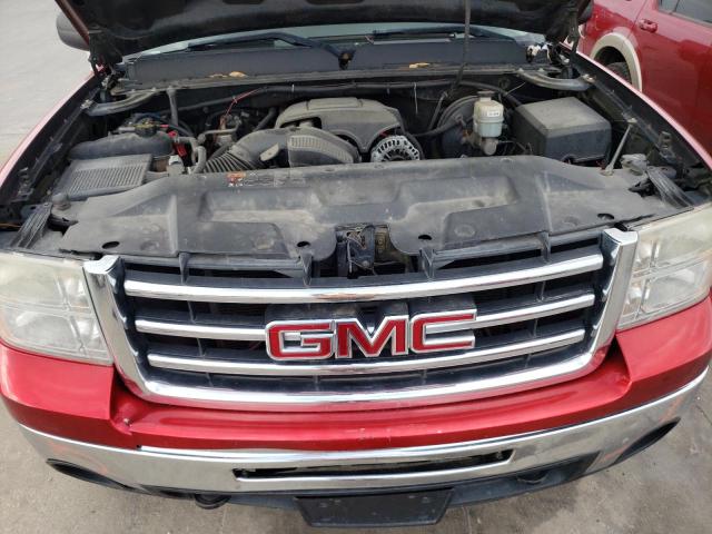 3GTP2VE7XCG303508 - 2012 GMC SIERRA K1500 SLE RED photo 11