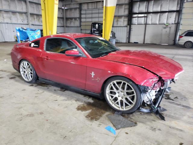 1ZVBP8AM6B5152355 - 2011 FORD MUSTANG RED photo 4