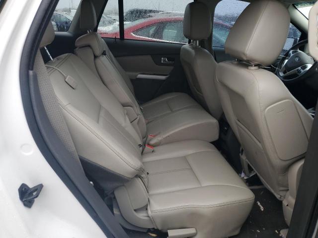 2FMDK3JC3DBE23256 - 2013 FORD EDGE SEL WHITE photo 11