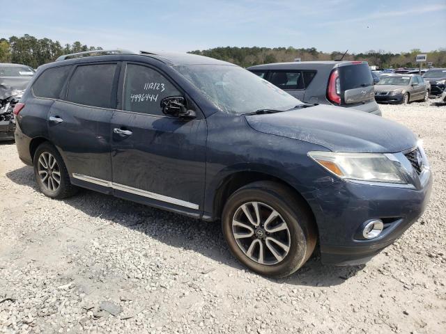 5N1AR2MN3DC663803 - 2013 NISSAN PATHFINDER S BLUE photo 4