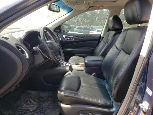 5N1AR2MN3DC663803 - 2013 NISSAN PATHFINDER S BLUE photo 7