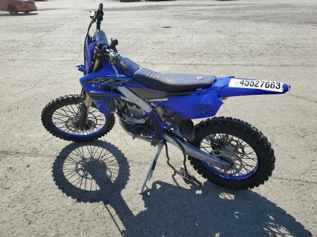 JYACG41C1MA002876 - 2021 YAMAHA YZ250 FX BLUE photo 10